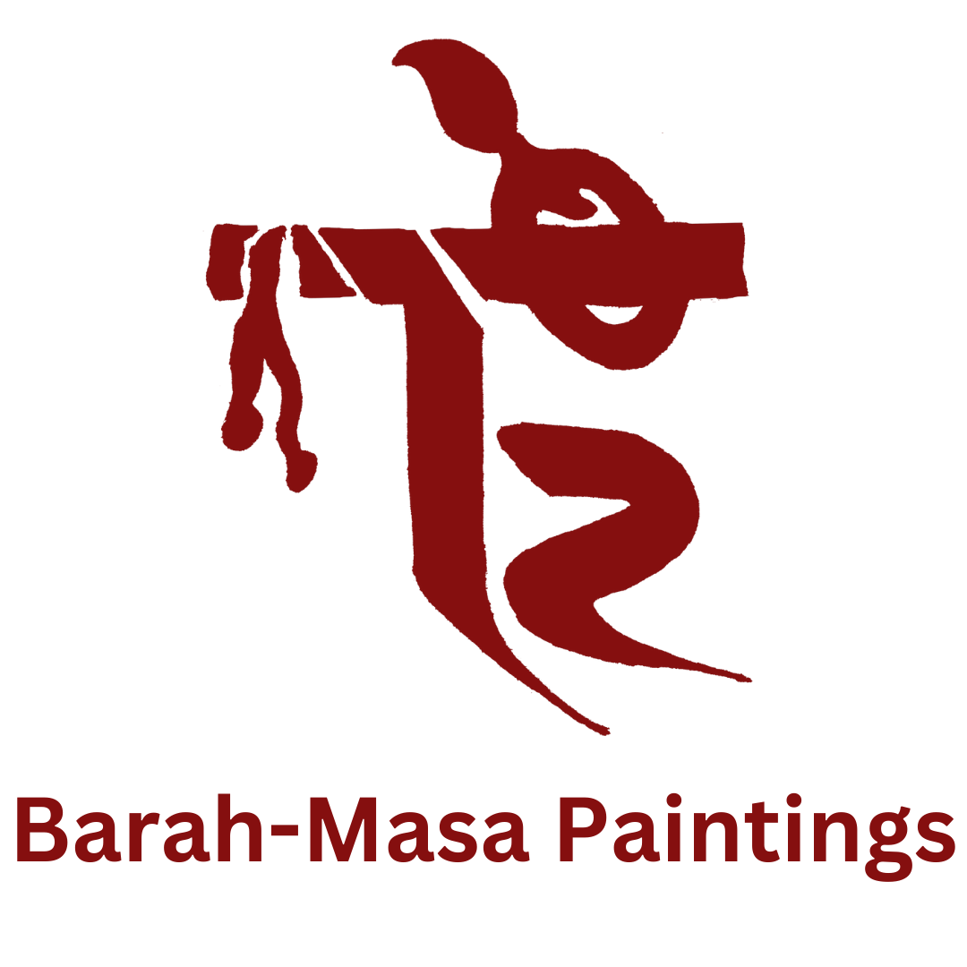 Barahmasa painting series cover